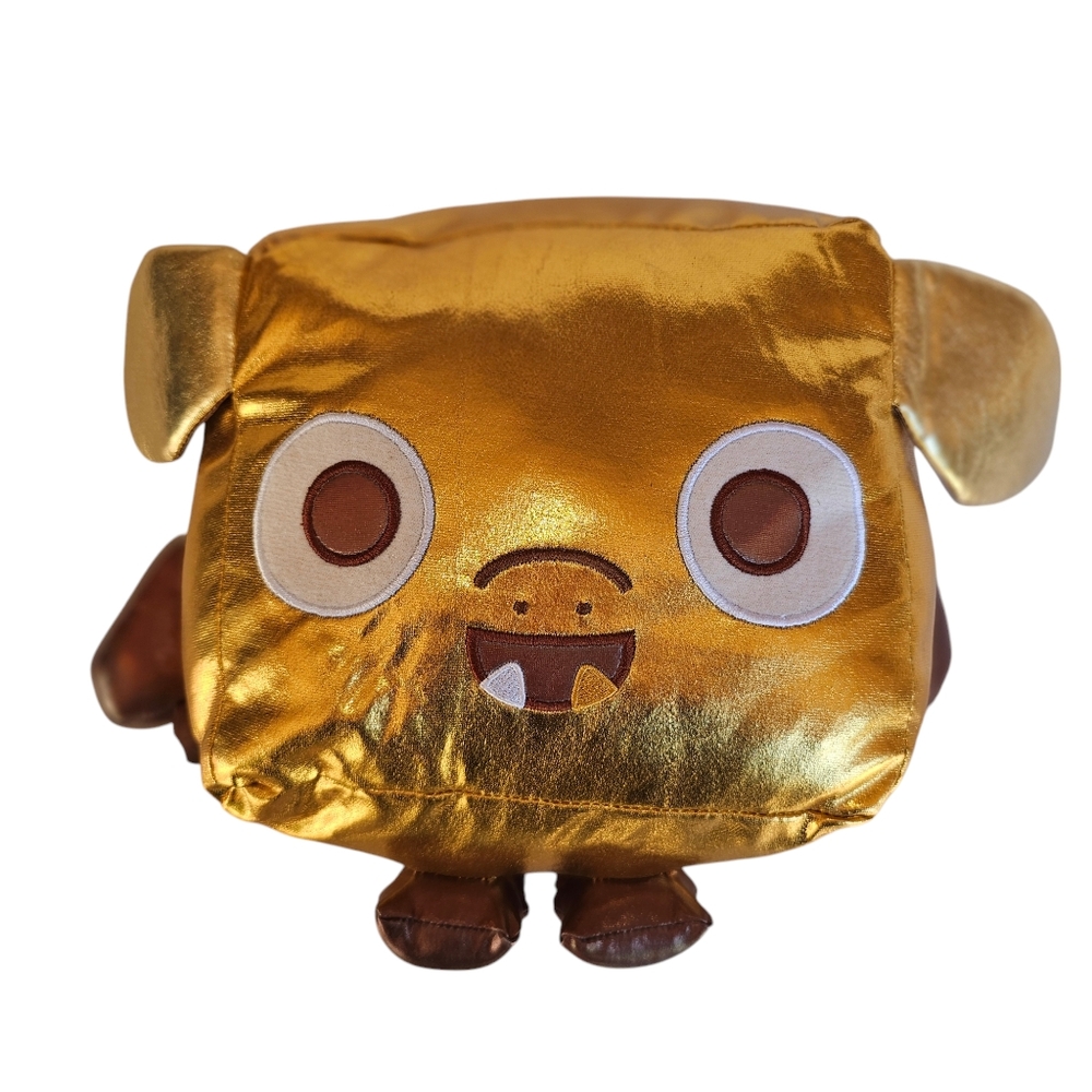 Pet Simulator X Deluxe Fantasy 8” Plush Series 2 Gold Goblin With DLC